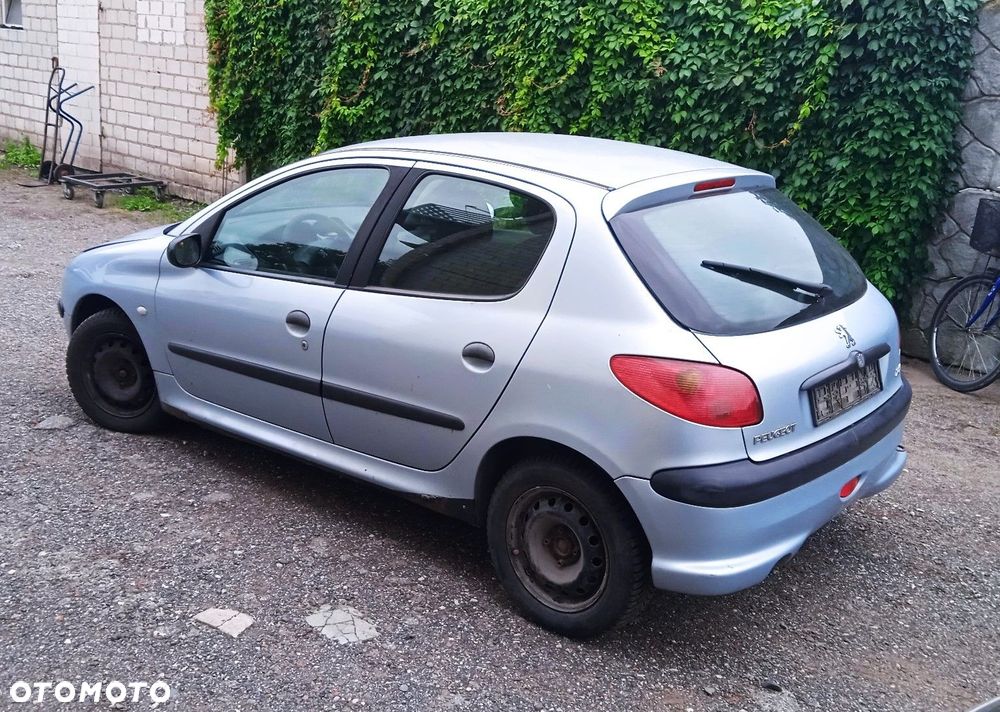 Na części Peugeot 206 1.1 5D lakier EYLC silnik HFX skrzynia maska klapa drzwi zderzak lampa błotnik - 5