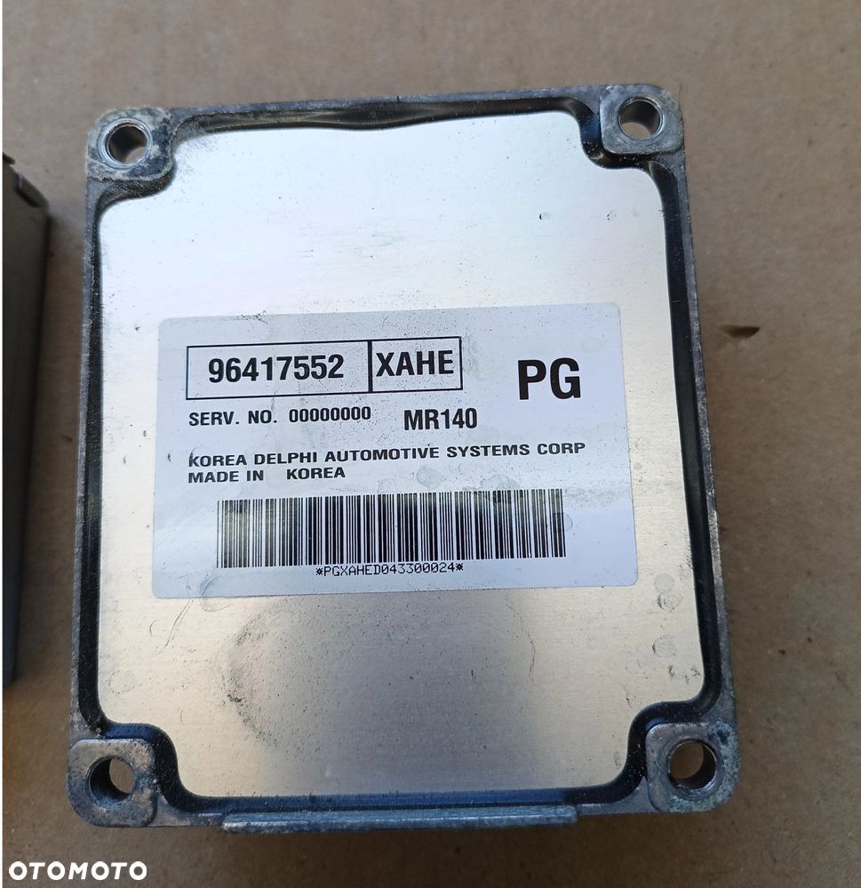 Kalos I zestaw startowy komputer 1,4 16V automat Aveo I Chevrolet - 2