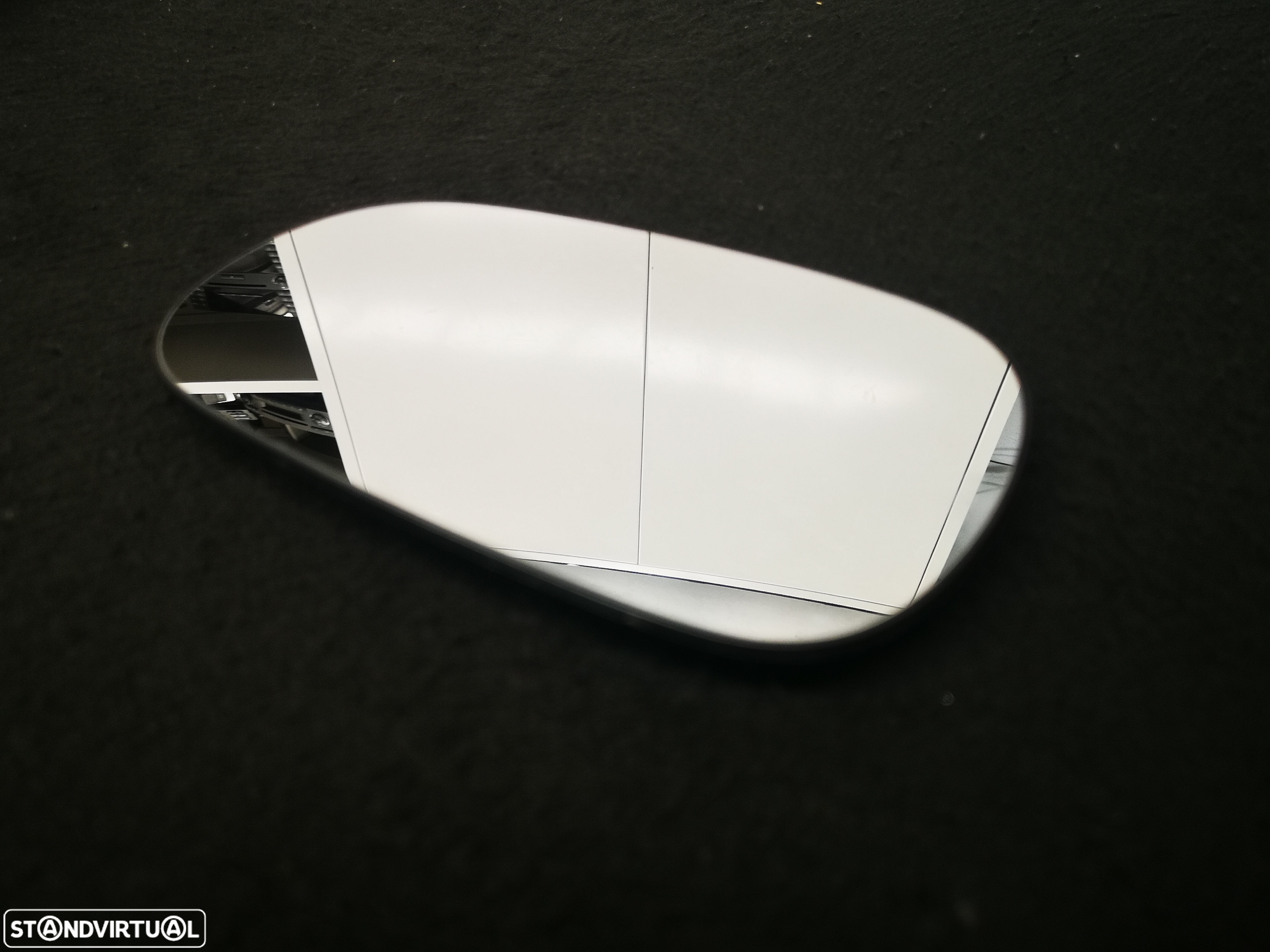 Vidro do espelho retrovisor esquerdo originais Renault modus 2004+ - 2