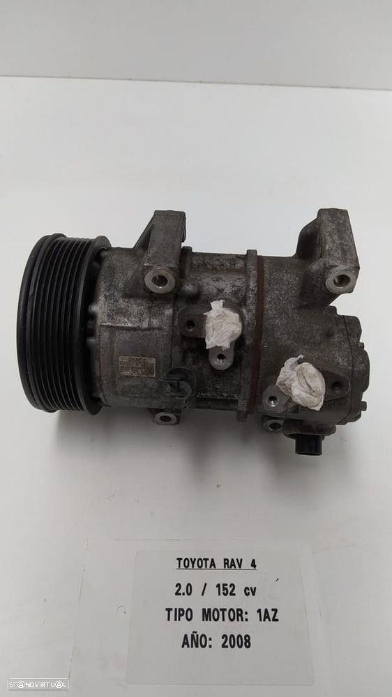 COMPRESSOR AR CONDICIONADO TOYOTA RAV 4 III 2008 -4472601257 - 2