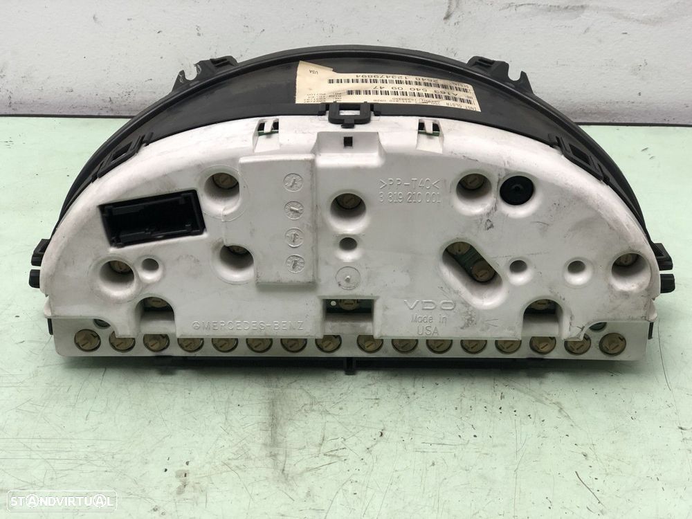 Painel de instrumentos MERCEDES-BENZ M-CLASS (W163) A1635400947 A163 540 09 47 - 2