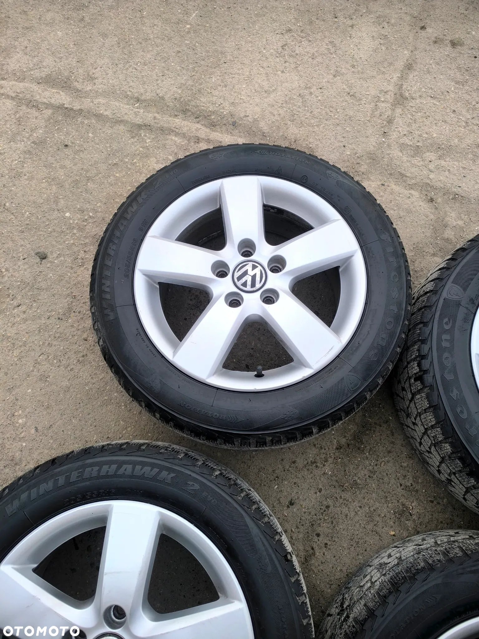 5x112 Alufelgi Felgi Aluminiowe 16 Koła Zimowe Zima VW PASSAT B5 B6 B7 GOLF TOURAN CADDY SHARAN SKODA AUDI SEAT Legnica ALU-RAD 4,5mm 205/55 - 7