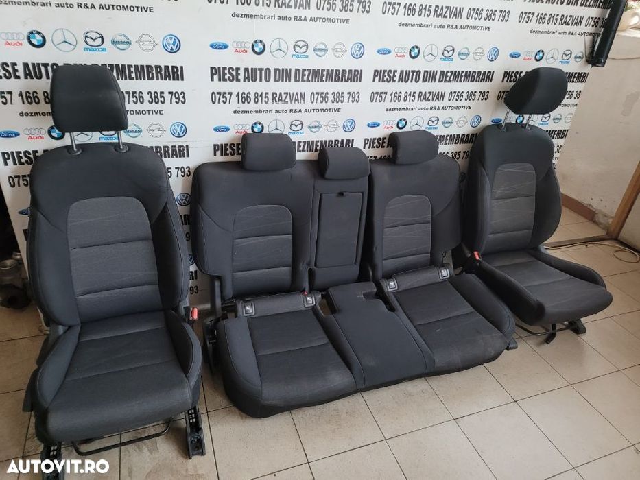 Interior Complet Scaune Banchete Spatar Textil Hyundai Tucson An 2015-2020 Volan Stanga - 2