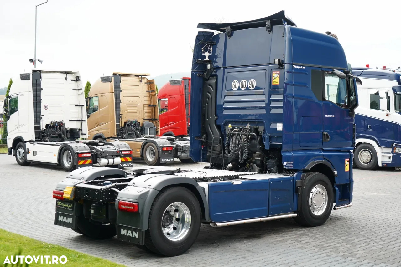 MAN TGX 18.510 / GX / RETARDER / NAVI / TV / PIELE / JANTE DIN ALIAJ / CONTRACT POST-SERVICE / ECHIPAMENTE COMPLETE - 8