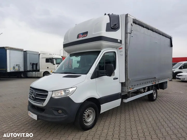 Mercedes-Benz SPRINTER 2.2D 163CP MANUAL EURO 6 CABINA DE DORMIT SI PRELATA