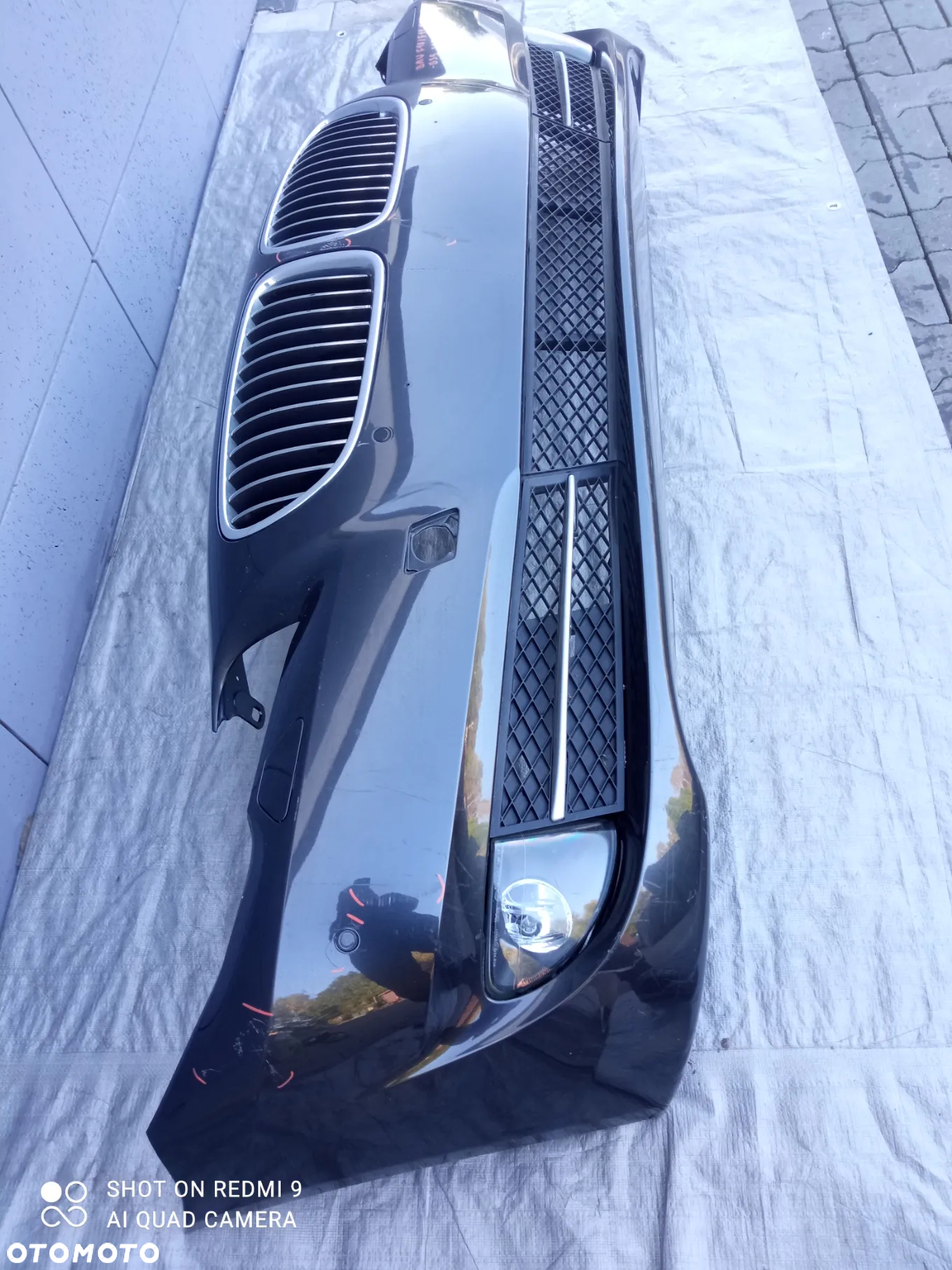 BMW F10 F11 ZDERZAK PRZÓD  B39 MINERAL GRAU - 8