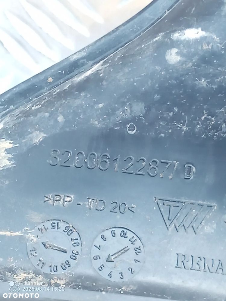 KANGOO II CITAN dolot rura filtra powietrza - 4