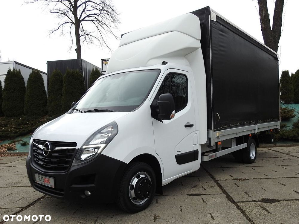 Opel MOVANO PLANDEKA WINDA 10 PALET TEMPOMAT KLIMATYZACJA LEDY PNEUMATYKA BLIŹNIACZE KOŁA  165KM - 24