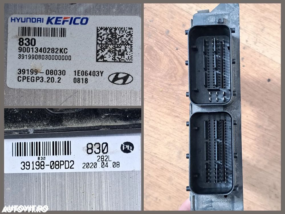 Calculator motor unitate ECU Hyundai i30 Pd PDE gen 3 1.5i benzina cod motor G4LG 2018-2019-2020-2021-2022-2023-2024 - 3