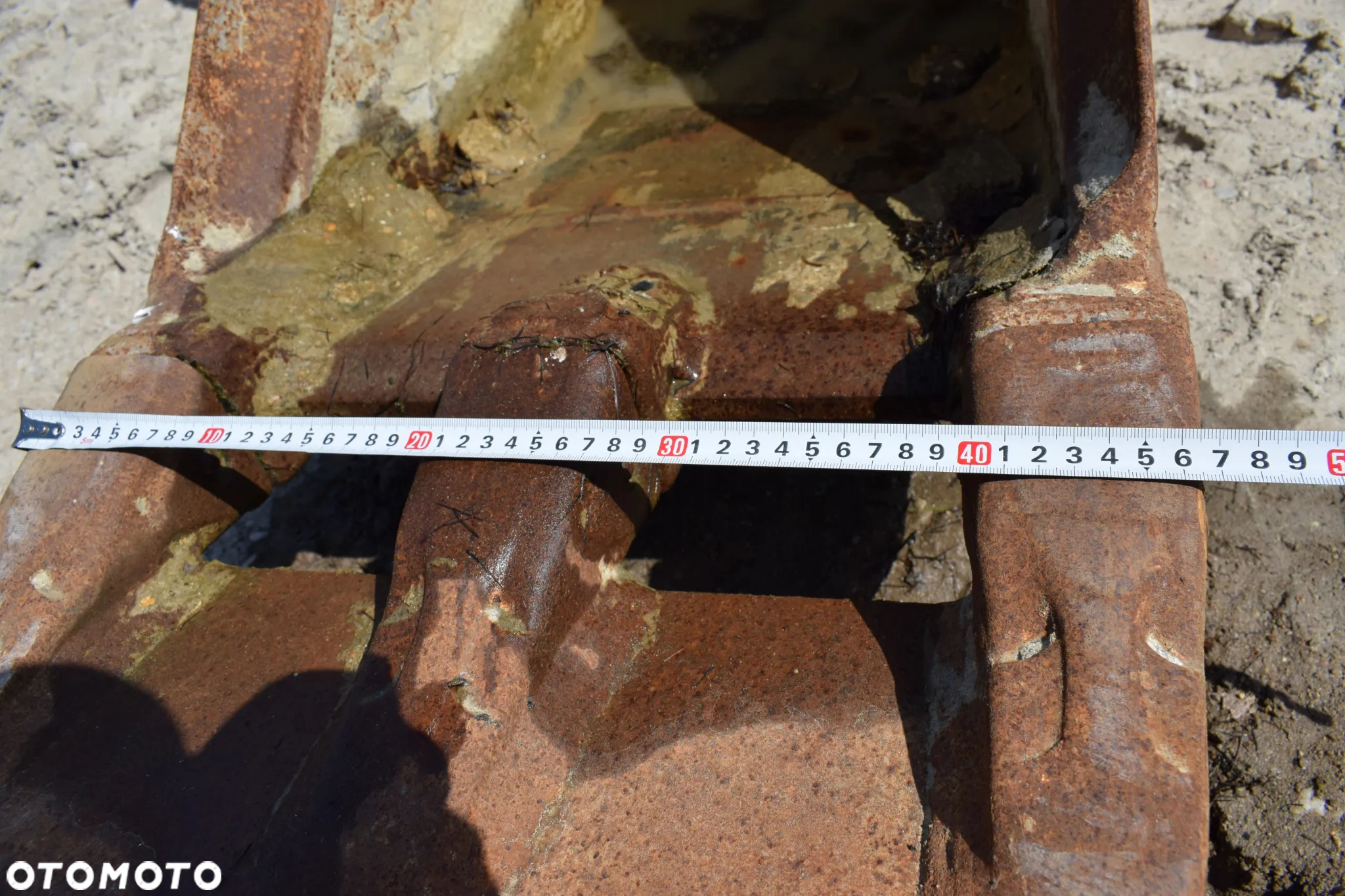 Oryginalna Wąska łyżka kopiąca JCB * 45CM * fi 65 * Geith Miller Tefra - 11