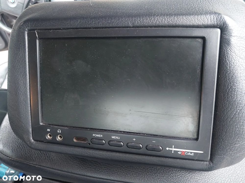 Fotele skórzane fotel komplet kanapa boczki BMW E39 SKÓRA zagłówki DVD z ekranem podłokietnik KOMPLET ŁADNE europa - 9