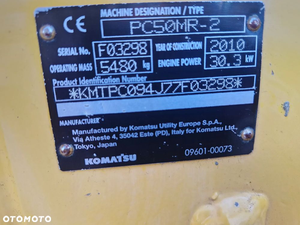 Komatsu PC50 - 7