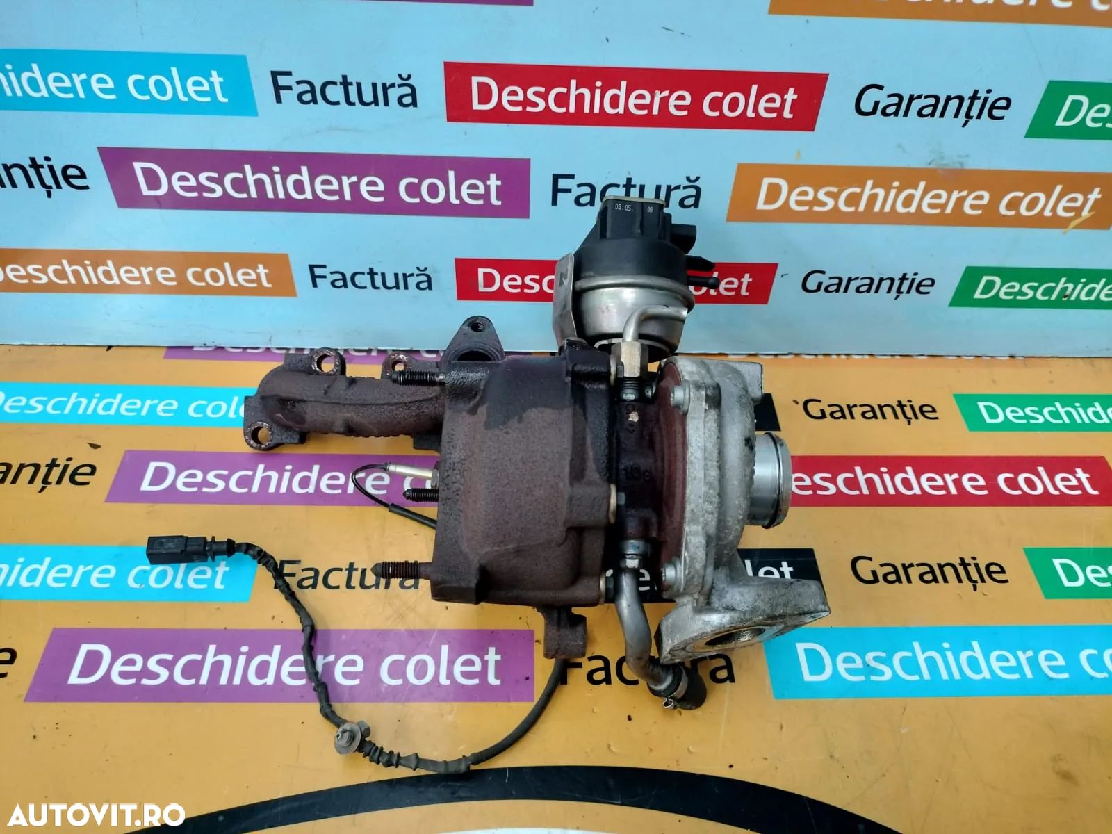 Turbina turbosuflanta A4 B8 2.0 tdi 03L145702 H - 1