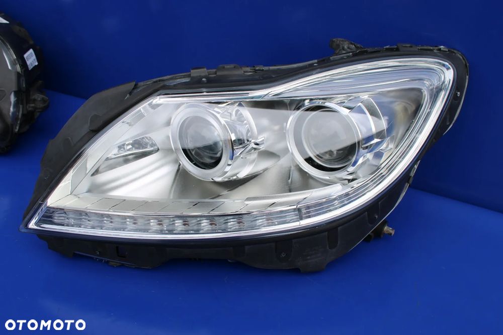 Reflektor lewy lampa lewa Led ILS OE Mercedes CL CL500 W216 C216 Lift Euro - 6