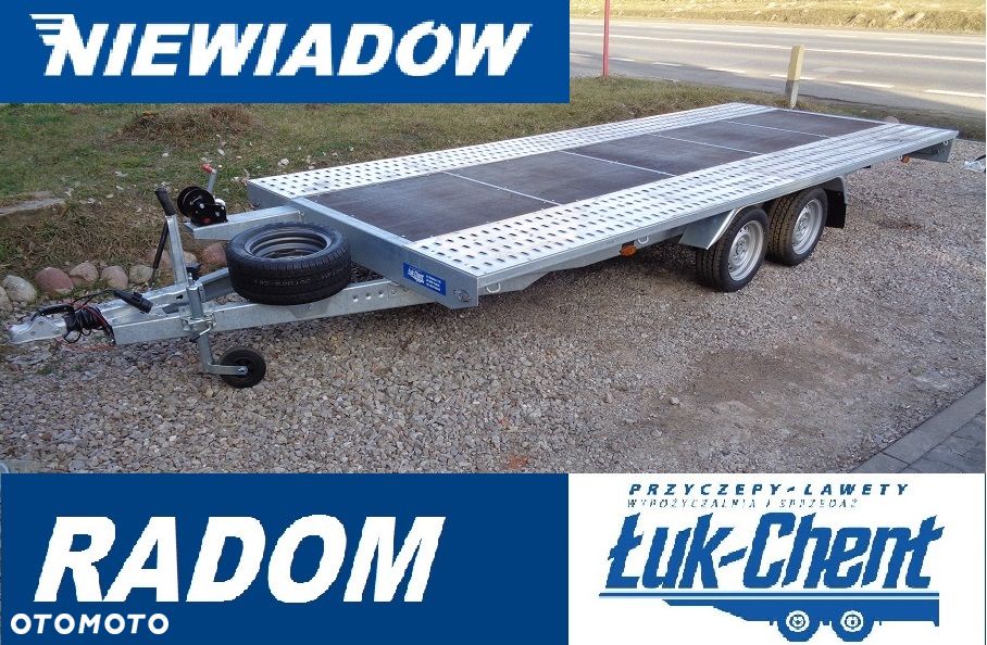 Niewiadów Mars platforma 5m , najazdy aluminiowe, DMC 3000kg - 1