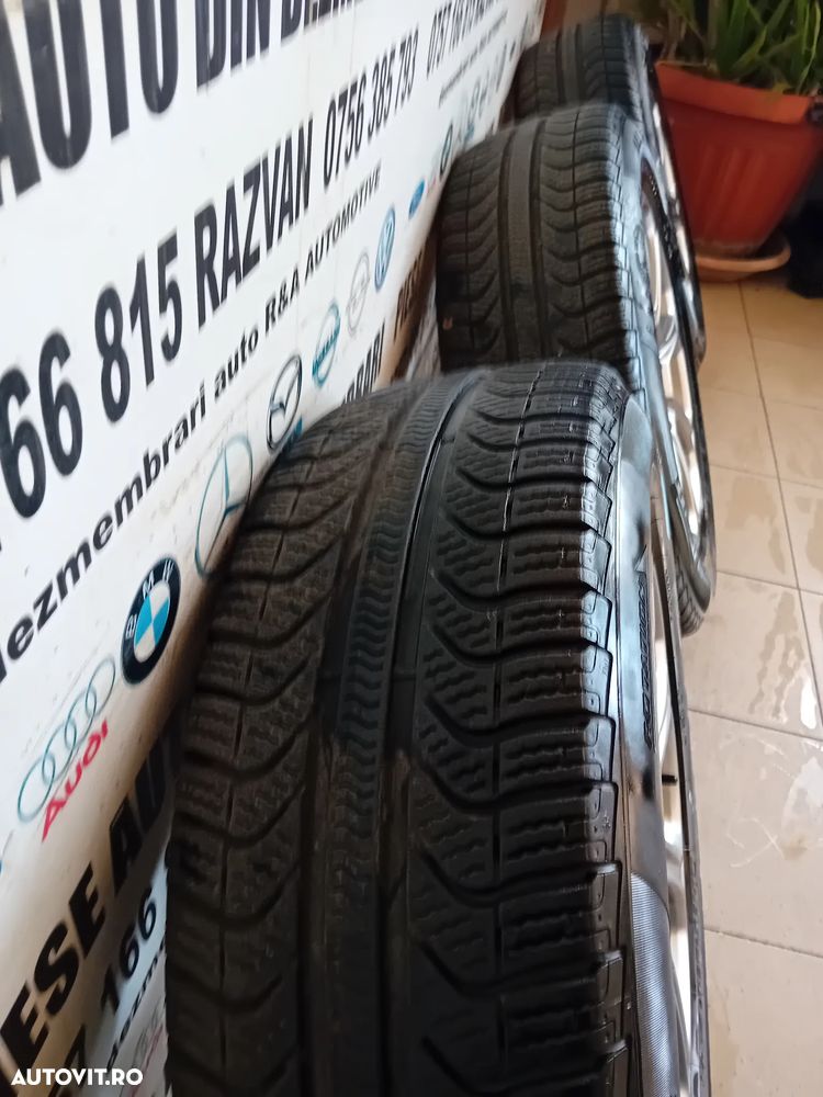Jante Aliaj Ford Ecosport R16 205/60R16 4x108 Anvelope Pirelli M+S Dot 1523 In Stare Foarte Buna - 8