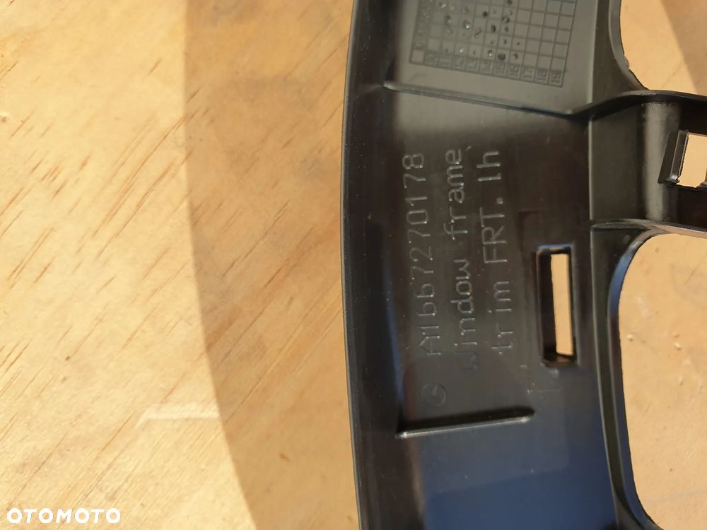 LISTWA ZGARNIAJĄCA PRZYSZYBOWA  LEWY LEWA  PRZÓD TYŁ MERCEDES S KLASA  W222 A2226730165 A22267303 USZCZELKA DRZWI - 21