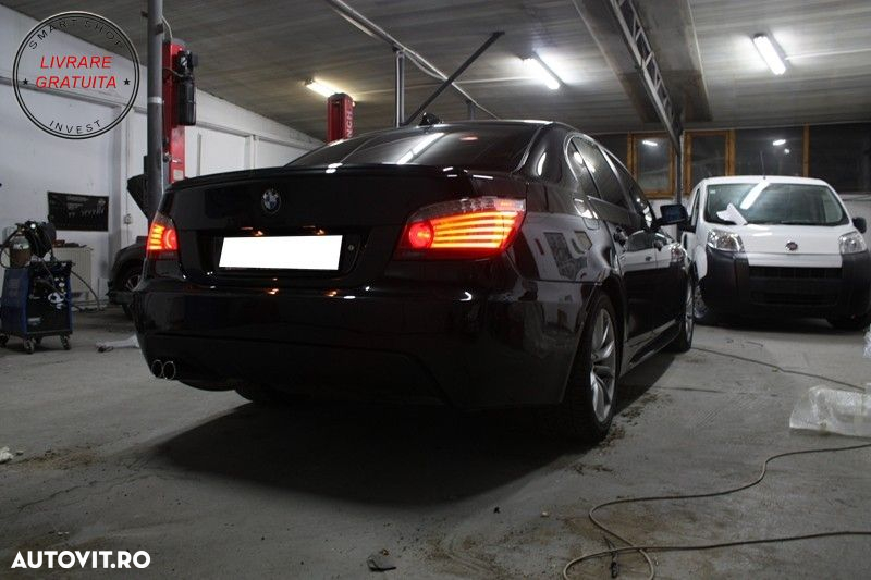 Kit Exterior BMW Seria 5 E60 (2003-2007) M-Technik Design cu PDC 24mm- livrare gratuita - 13