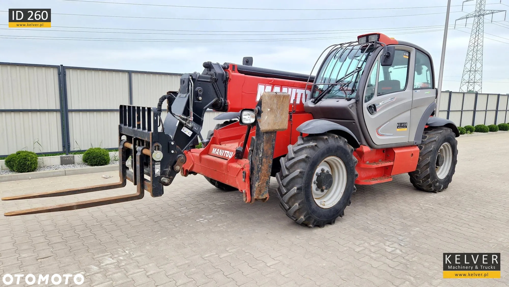 Manitou MT1440 S2 * 2015r. * widły hydrauliczne * silnik 100KM - 4