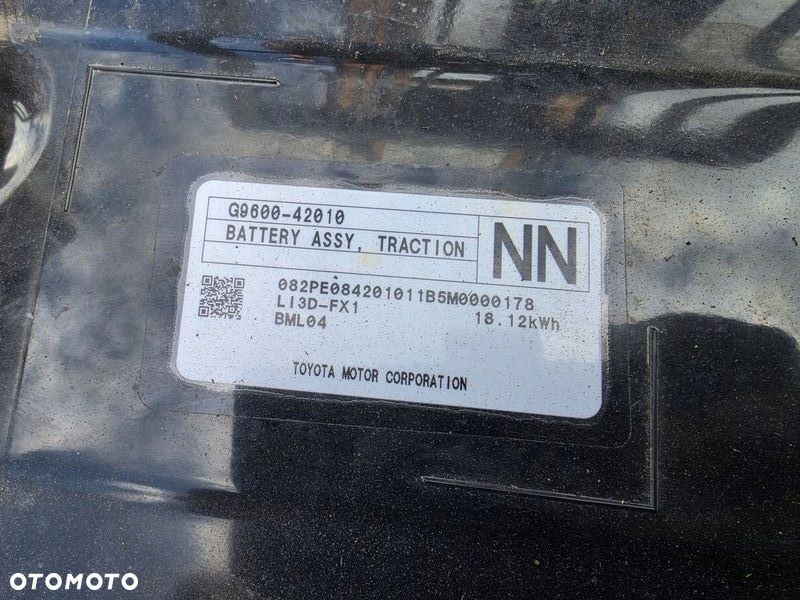 TOYOTA RAV4 V 5 2.5 B HYBRYDA BATERIA AKUMULATOR 18.12 KWH G9600-42010 - 2