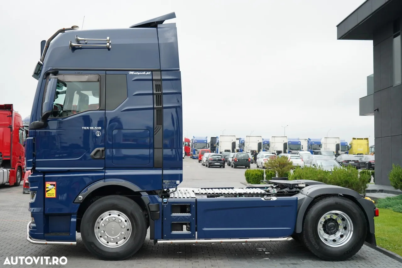 MAN TGX 18.510 / GX / RETARDER / NAVI / TV / PIELE / JANTE DIN ALIAJ / CONTRACT POST-SERVICE / ECHIPAMENTE COMPLETE - 6