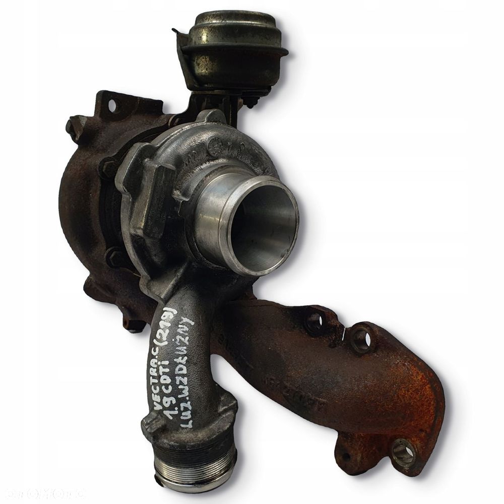 TURBOSPRĘŻARKA Opel Vectra C Signum 1.9 CDTI turbo 55205483 - 1