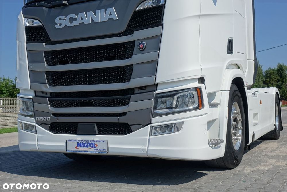 Scania R500 EURO 6 / STANDARD / AUTOMAT / RETARDER / LODÓWKA / NAWIGACJA GPS / LED / ALCOA - 9