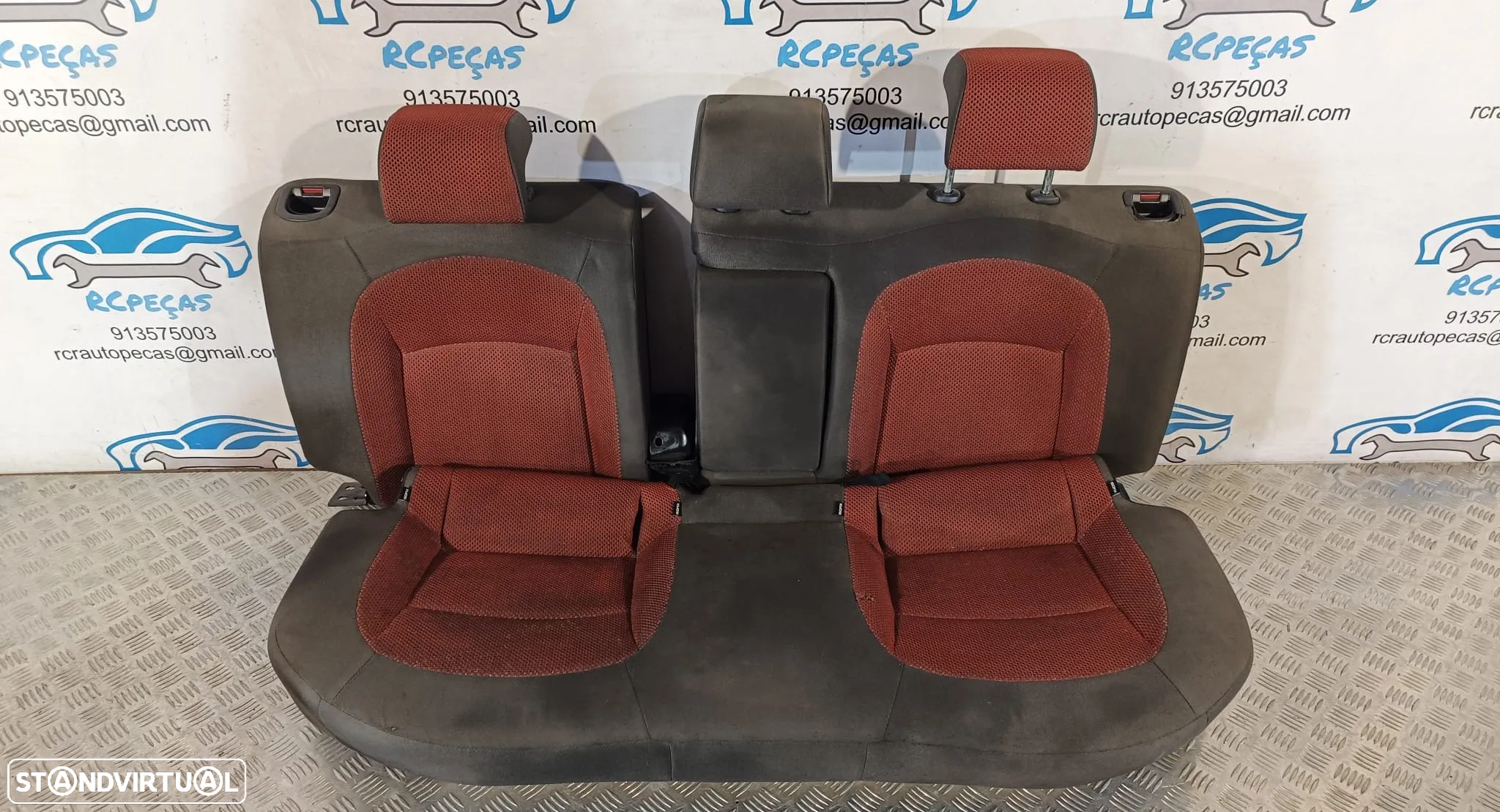BANCO BANCOS NISSAN QASHQAI I 1 MK1 J10 NJ10 JJ10E TECIDO AIRBAG FRENTE FRONTAL TRASEIRO TRÁS - 6