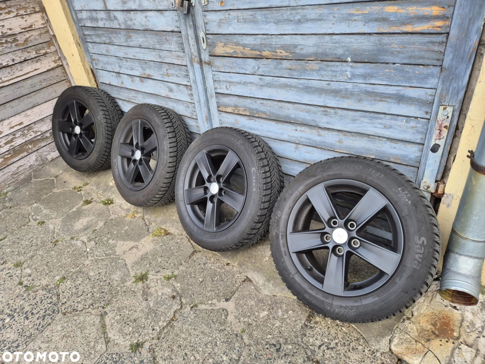 FELGI ALUMINIOWE 16'' MITSUBISHI LANCER SPORTBACK VIII oryginalne czarne - 1