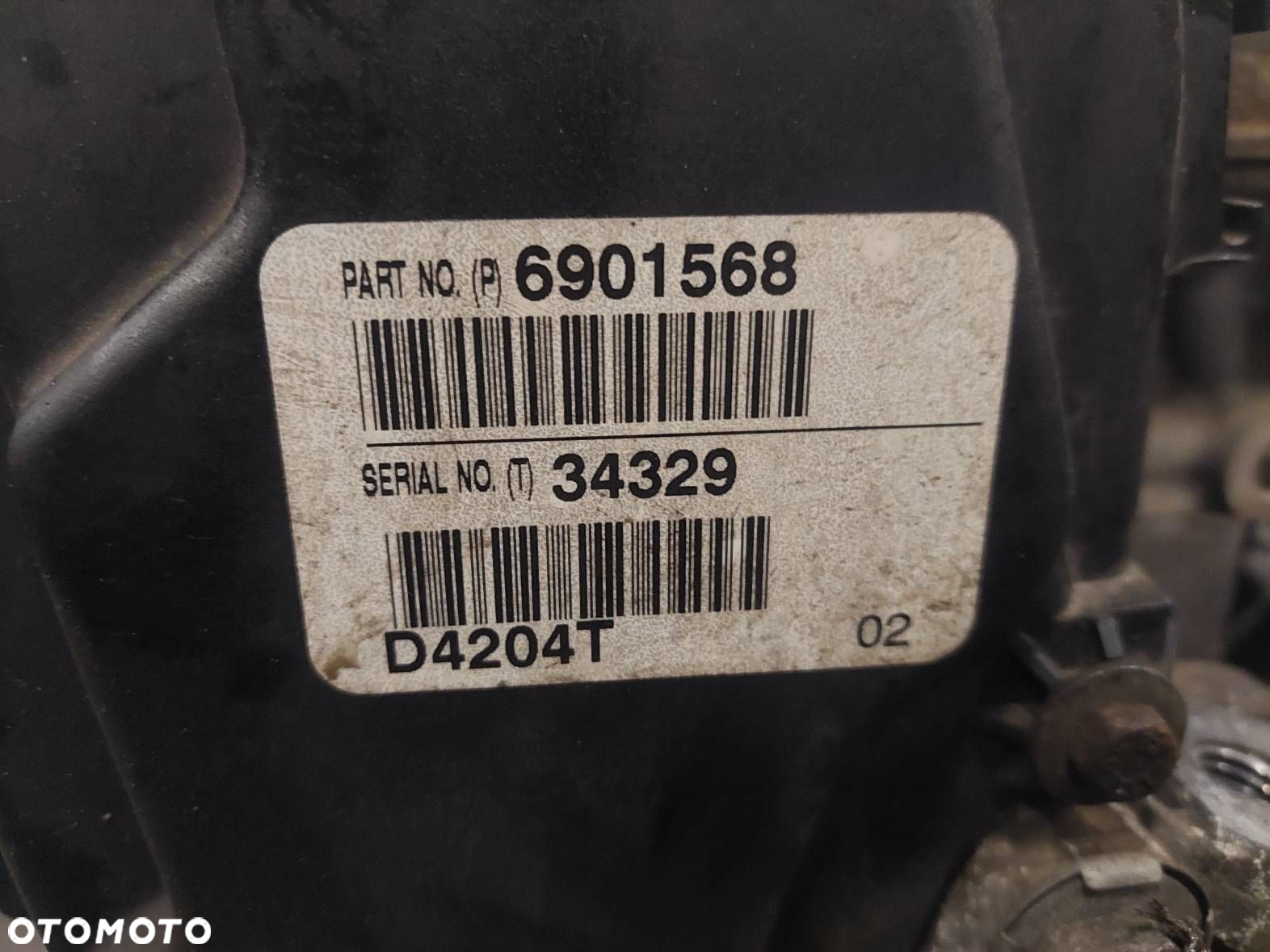 SILNIK DIESEL SŁUPEK VOLVO V50 I 2.0 HDI 136 KM D4204T - 7