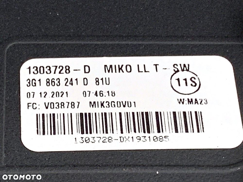 TUNEL ŚRODKOWY  VW PASSAT B8 (3G2, CB2) 2014 - 2022 2.0 TSI 4motion 206 kW [280 KM] benzyna 2015 - - 12