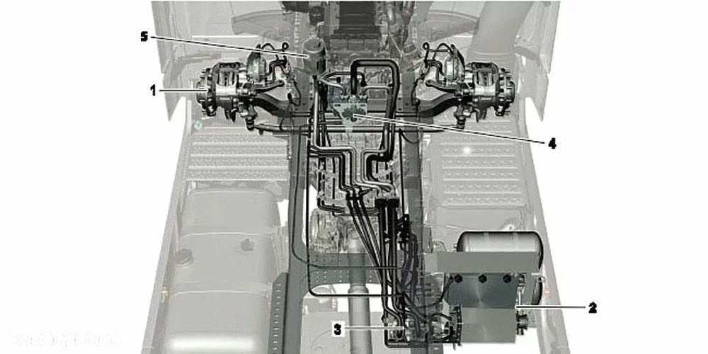 MERCEDES AROCS ACTROS MP4 NAPĘD HAD POMPA PRZEWODY ZBIORNIK CHŁODNICA - 7