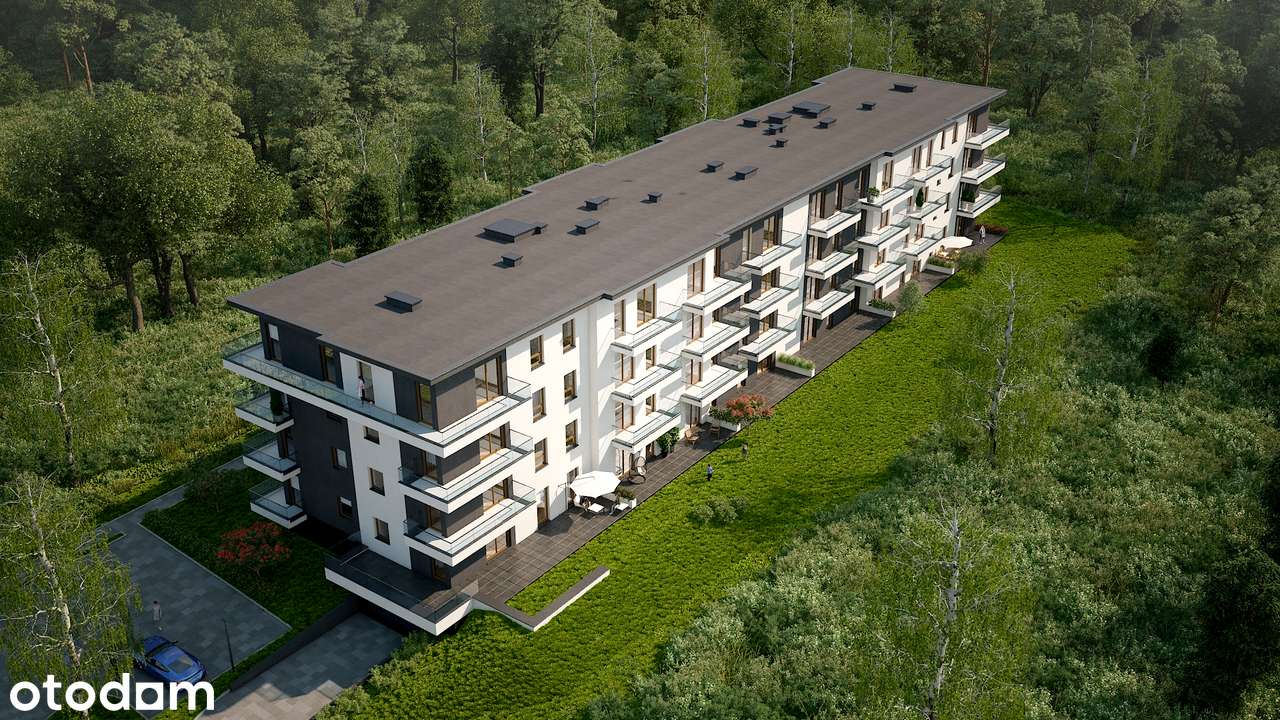 Piękny widokowy apartament z dużym balkonem teren zamknięty