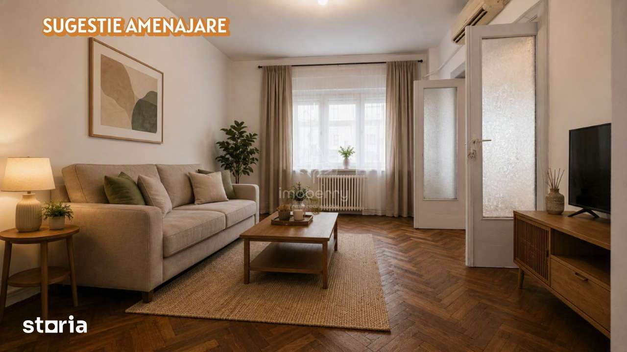 Vanzare apartament 3 camere, boxa, zona Stirbei Voda-Calea Plevnei-Cis — fotografia 1
