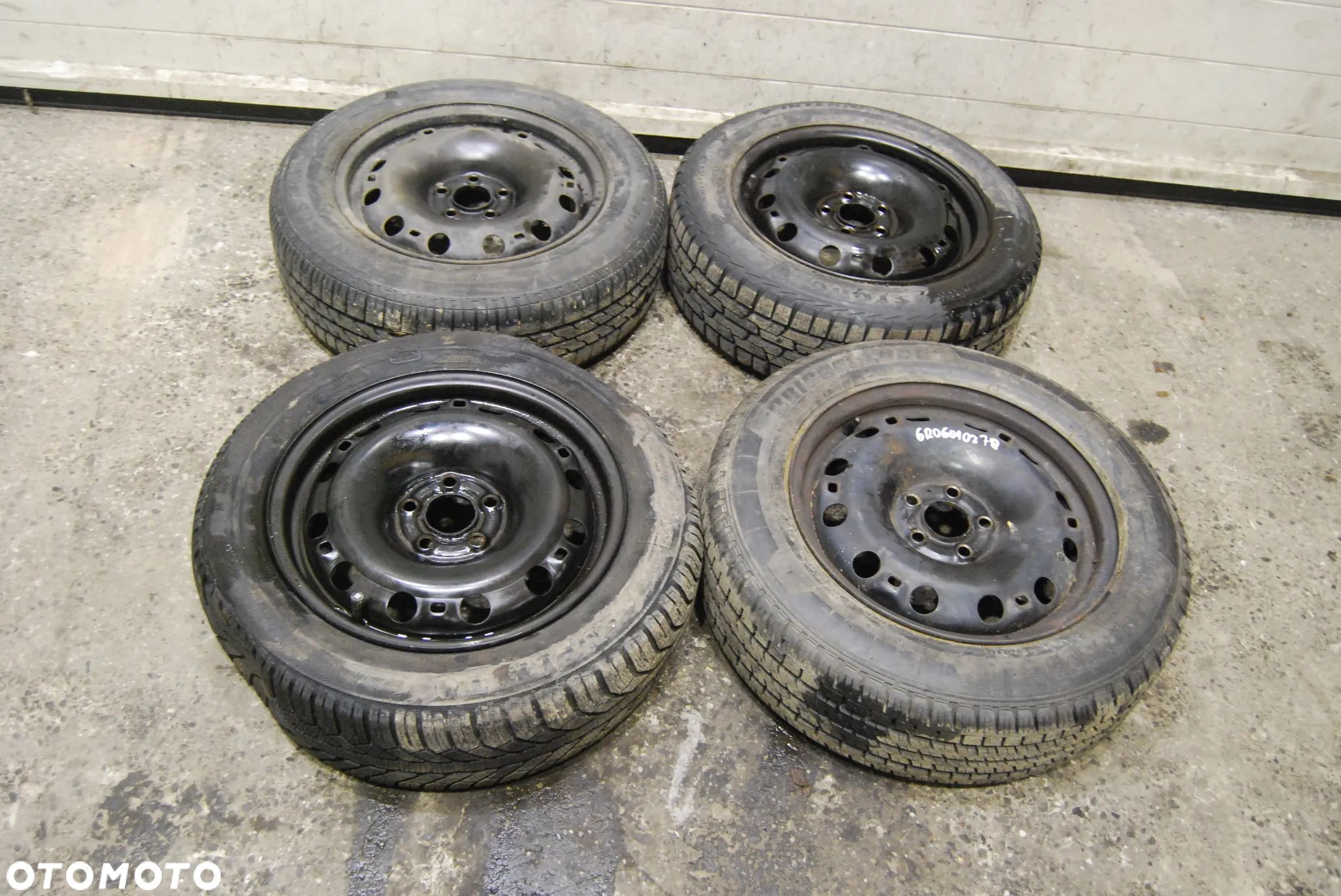 FELGI STALOWE 6R0601027D 5X100 ET38 6J SEAT IBIZA IV VW POLO V - 1