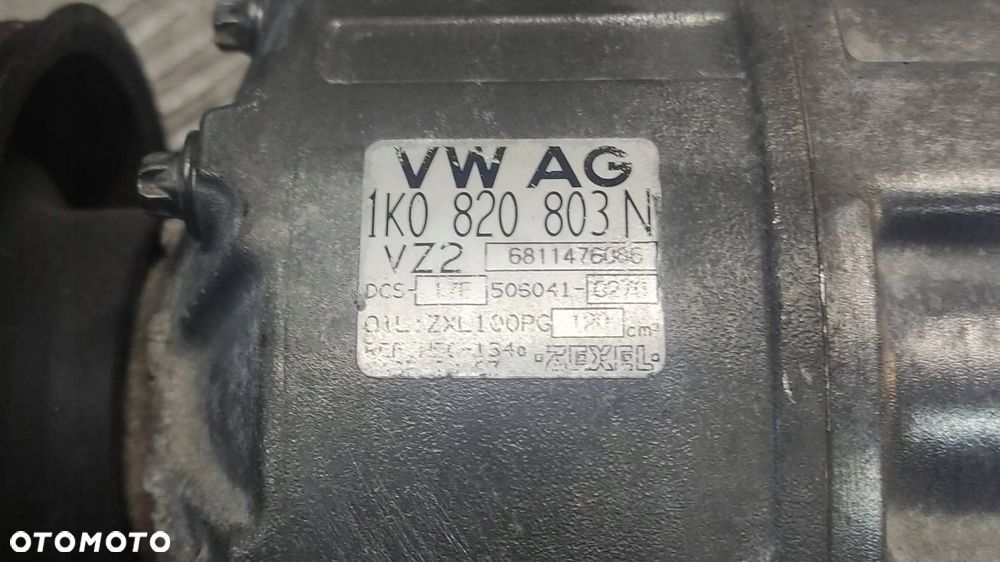 SPRĘŻARKA KOMPRESOR KLIMATYZACJI SKODA OCTAVIA 1K0820803N USZKODZONA - 2