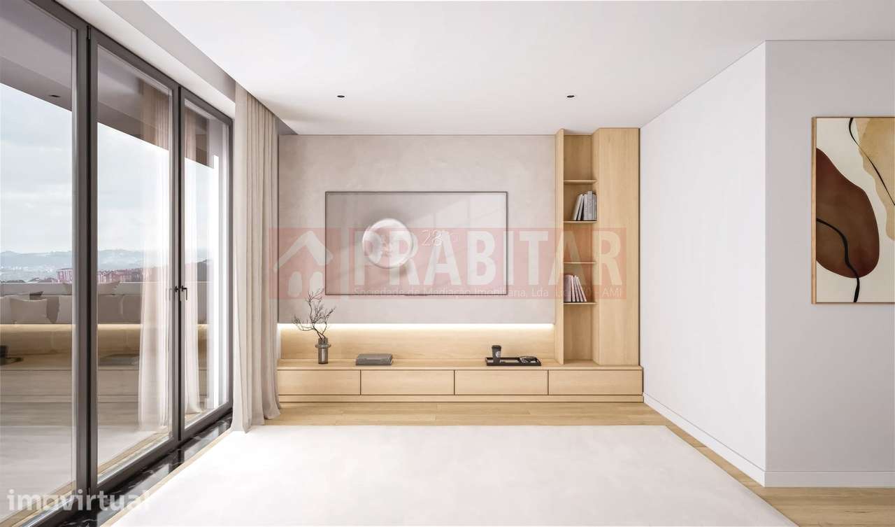 Apartamento T1 com Varanda em Construção – Celas, Coimbra - Grande imagem: 2/13