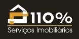 Logotipo: 110% - Serviços Imobiliários