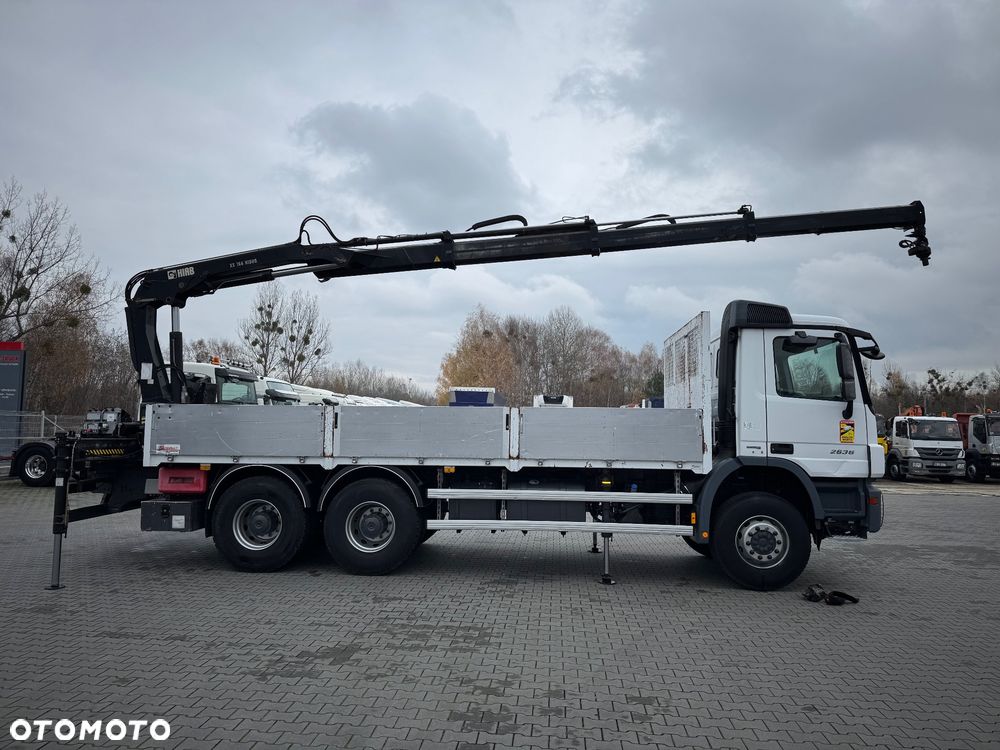 Mercedes-Benz ACTROS 2636 6x4 żuraw dżwig HIAB XS166 HIDUO - 1