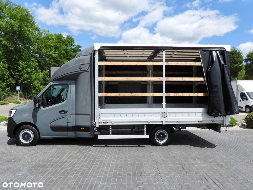 Renault MASTER PLANDEKA 10 PALET WEBASTO TEMPOMAT LEDY KLIMATYZACJA  165KM - 9
