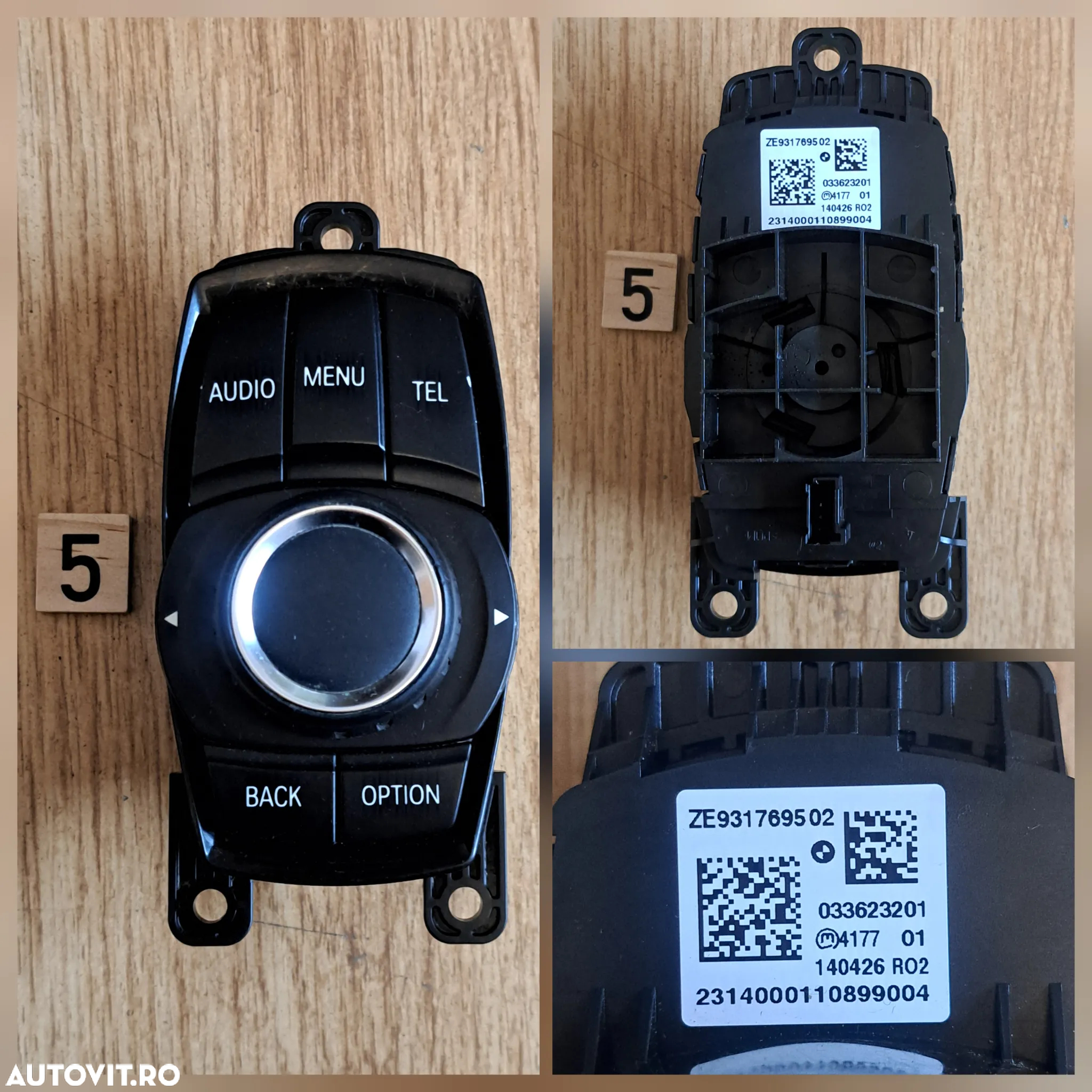 BMW F21 Ceasuri bord grila ventilatie buton avarii sport eco esp joystick modul airbag navigatie radio c d bmw seria 1 2 3 4 x1 x3 x4 x5 F - 5