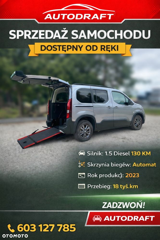 Peugeot Rifter N1 BlueHDI 130 L1 EAT8 Allure - 4