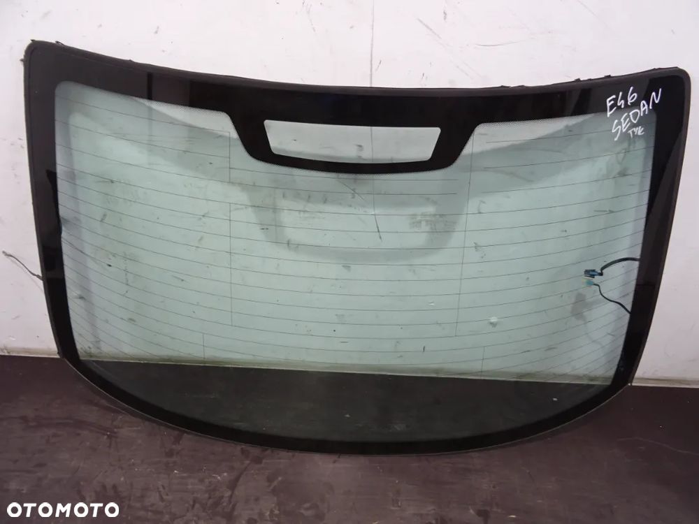 BMW E46 SEDAN 98-01 2.0D SZYBA TYLNA TYŁ - 1