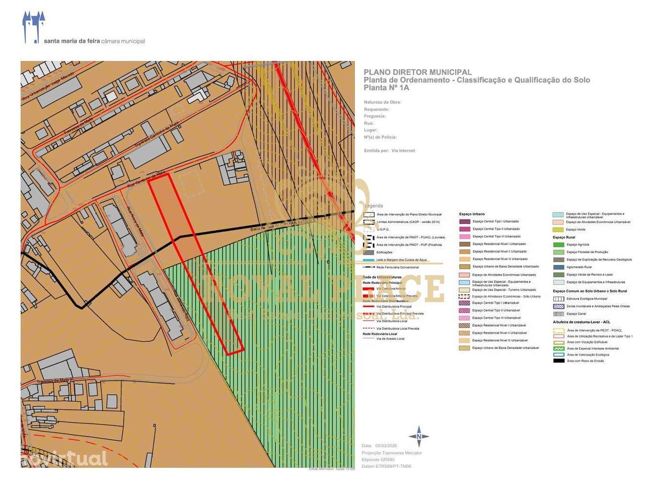 Terreno com 6.000m2 em Santa Maria de Lamas - Grande imagem: 4/21