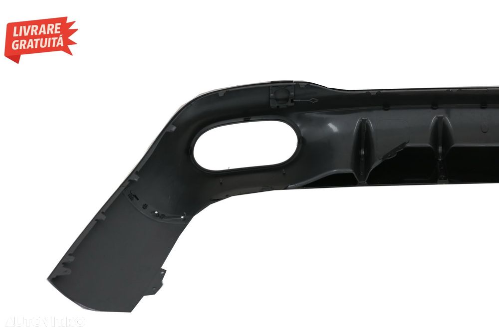 Difuzor Bara Spate cu Ornamente Evacuare Mercedes CLA X118 Shooting Brake C118 Cou- livrare gratuita - 6
