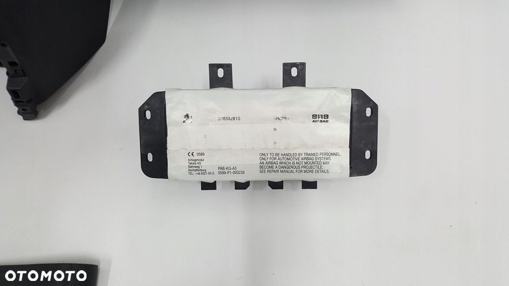 CITROEN C3 II 2 DESKA ROZDZIELCZA KONSOLA KOKPIT PULPIT PODUSZKI AIRBAG AIR BAG PASY KIT SET - 6
