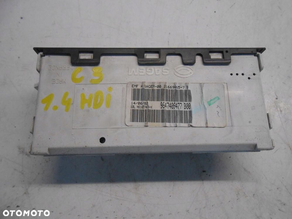 wyświetlacz citroen c3 9647409477 # - 4