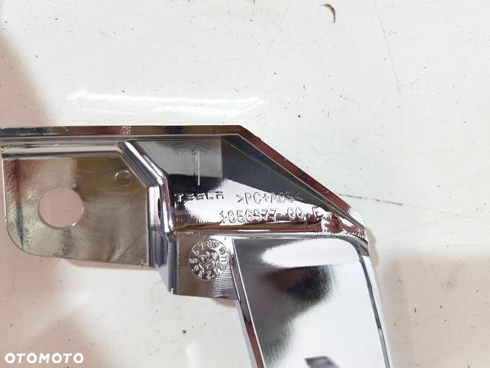 TESLA S LIFT 16- CHROM ZNACZEK LISTWA GRILL PRZÓD 1065233-00-D NOWA ORYGIN - 6