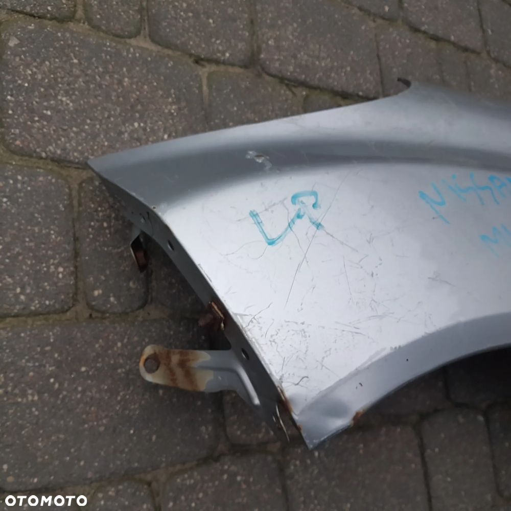 błotnik nissan micra k12 lewy oryginal - 5