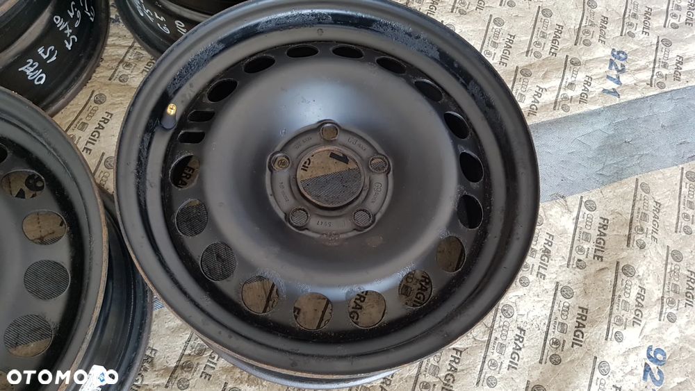 FELGI STALOWE OPEL  5x110 6,5JX15 ET35  ASTRA H MERIWA B ZAFIRA B VECTRA C - 10